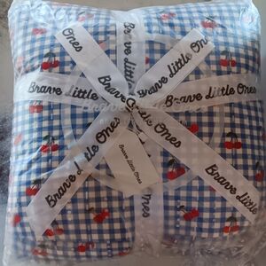 Brave Little Ones Adult Vintage Cherry Blanket